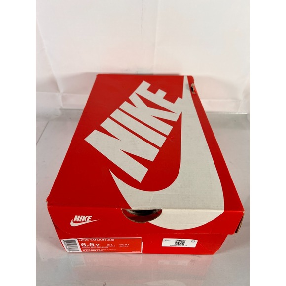 Nike‎ Tanjun GS Black Hyper Pink White Kids Size 6.5 Running Shoes 818384 061